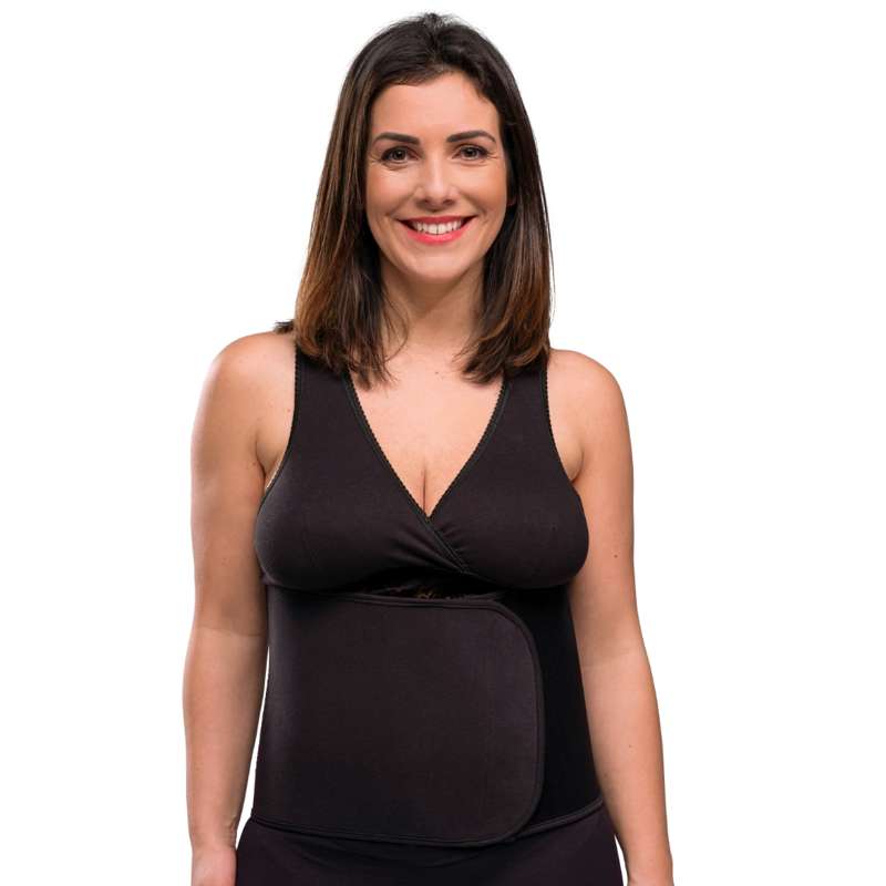 Carriwell Back to You - Fascia addominale Belly Binder (Nero)