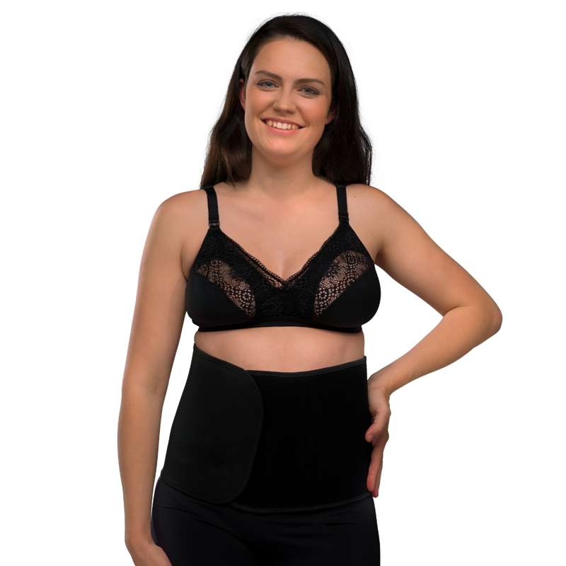 Carriwell Back to You - Fascia addominale Belly Binder (Nero)