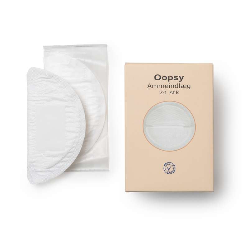 Oopsy Ultrathin Pads per l'allattamento - Certificati per le allergie - 10 pacchetti da 24 pezzi.
