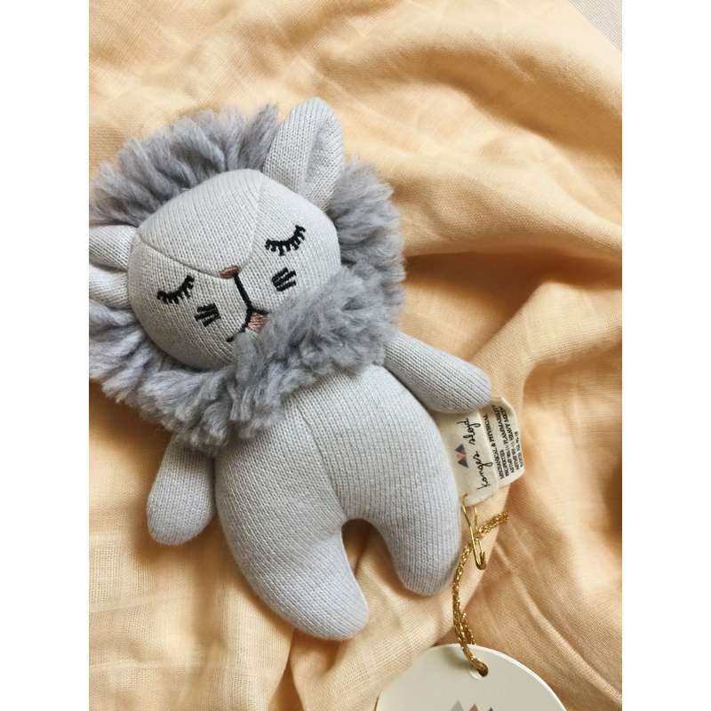 Konges Sløjd Minibamse - Løve - Grey