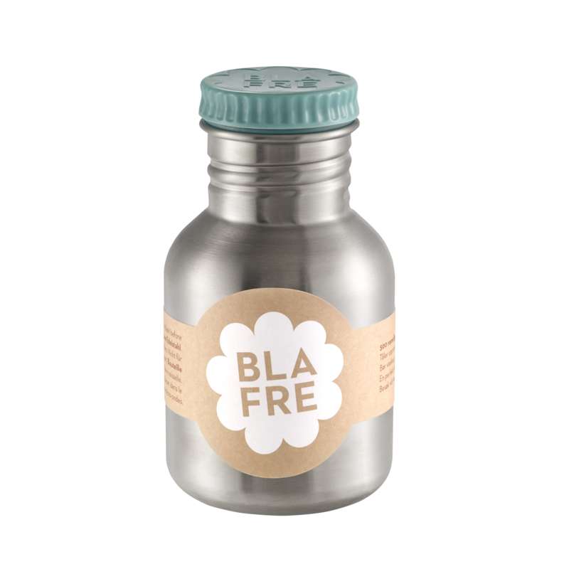 Blafre Bottiglia per bevande in acciaio - 300 ml. (Blu-verde)